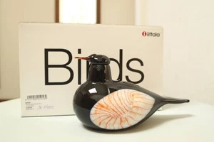 Iittala Oiva Toikka Tacoma Bird 2007 Red Winged Black Bird Boxed Limited - Bild 1 von 9