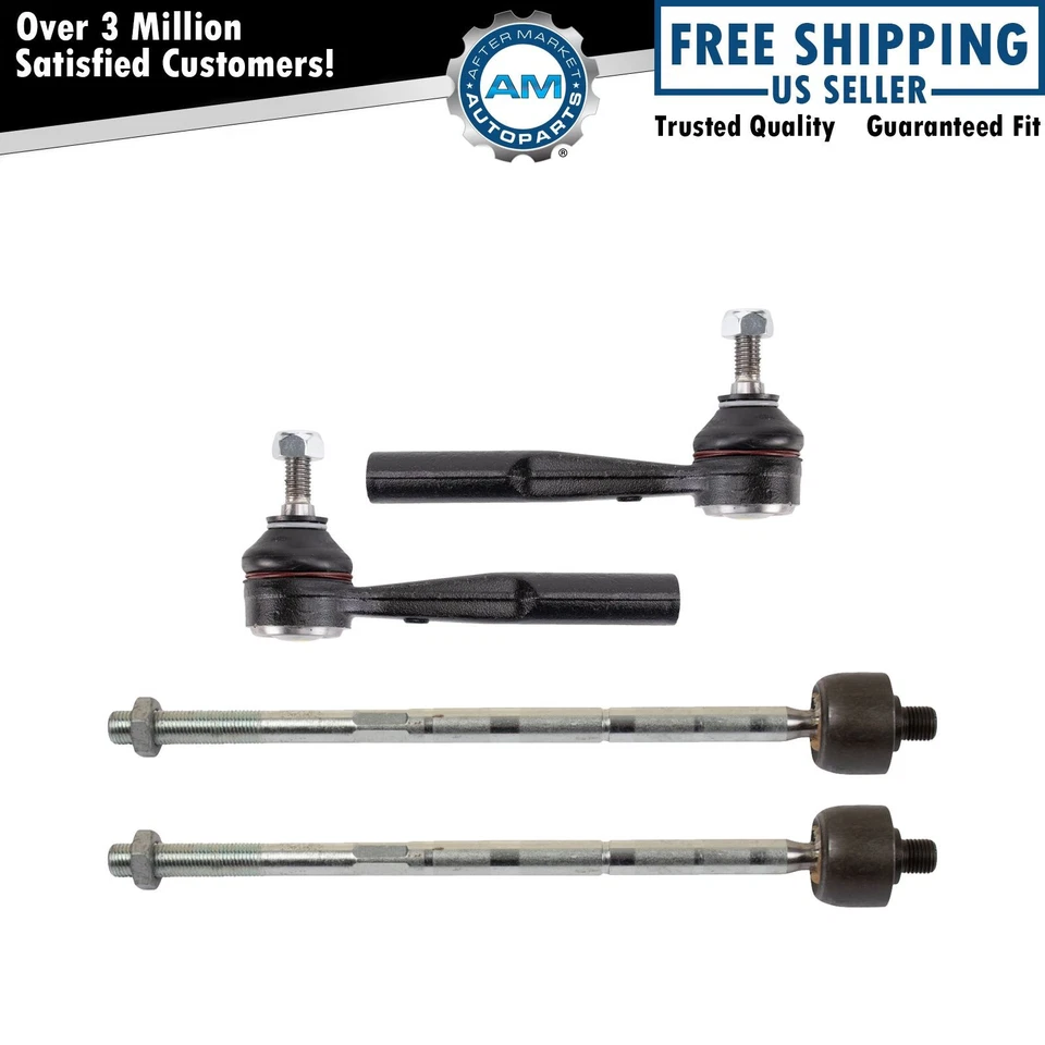 Conjunto de hastes de amarração interna e externa para 2016-2020 Fiat 500X 2015-2018 Jeep Renegade - Imagem 1 de 4