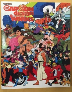CAPCOM design WORKS Art Book Illustration Japan Used - Picture 1 of 2