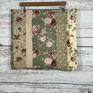 Home Expressions Curtain Valance JC Penney Green Pink Floral Cottage Core 83X18  - Picture 1 of 9
