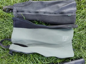 Ariat Cuero Negro Breeze Chaps Lavable Talla L - Imagen 1 de 6