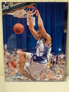 Carlos Boozer Signed Duke Blue Devils 8x10 Photo PSA/DNA - Picture 1 of 5