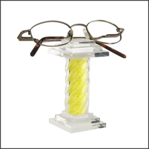 Optical Display - d51.YLW - Acrylic Pillar Display in Yellow - Picture 1 of 1