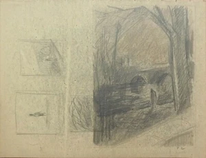 Dessin original de André COLLOT illustration proche Gus BOFA vers 1940 (2) - Picture 1 of 2