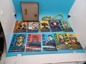 STAR WARS Celebration I DENVER Limited Ed BADGE SET w/ SIGNED AHMED BEST Jar Jar - Picture 1 of 12