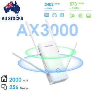 WAVLINK AX3000 Dual Band Wi-Fi 6 Repeater/AP/Router 2024 New WiFi Amplifier - Picture 1 of 12