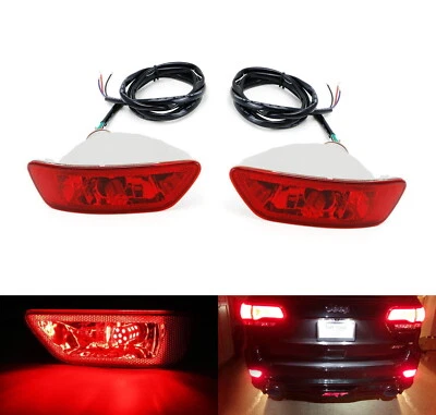 LED Rear Fog Light Conversion Kit For 11-21 Jeep Grand CherokeeWk2, Compass, etc - Image 1 of 4
