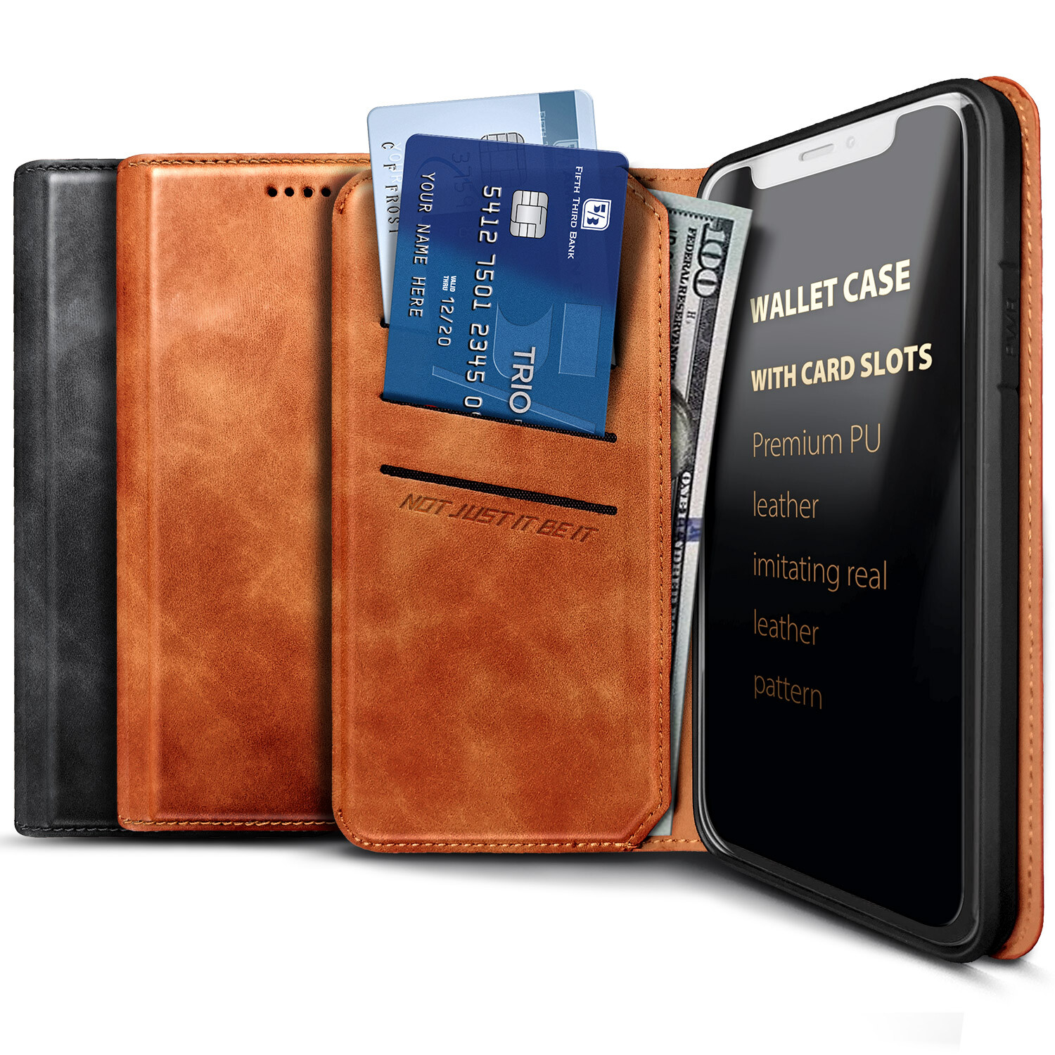 For Motorola Moto g7 Play/Optimo Leather Wallet Magnetic Flip Card Holder  Case | eBay