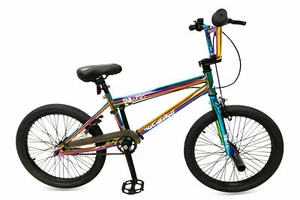 BMX Bike 20" Wheel XN Tailwhip Junior Stunt Bicycle 25-9t Neo Chrome Jet Fuel - Picture 1 of 1