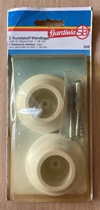 Wandlager für Gardinenstange Kunststoff Farbe weiß Durchmesser 28 mm OVP - NEU - Bild 1 von 2