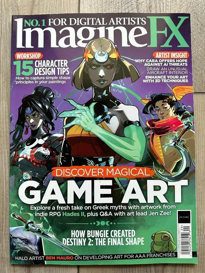 2024 IMAGINEFX Discover Magical GAME ART No 242 HALO ARTIST Destiny Final Shape - Image 1 of 1