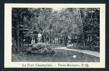 CANADA VINTAGE MINI PHOTO-CARD PARC CHAMPLAIN TROIS RIVIERES QC. 9x5.7 cm ! X28