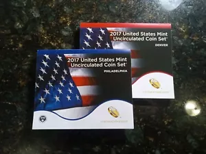 2017 United States Mint Uncirculated Coin Set Philadelphia and Denver Set - Picture 1 of 6