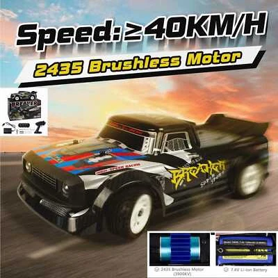 1/16 RC Car 4WD 40KM/H High Speed Brushless Fast Cars Truck Drift Toy For Adults - Image 1 of 4