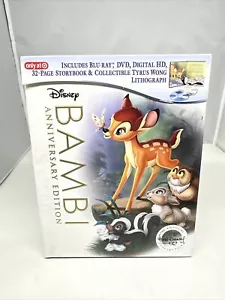 Bambi Signature Collection Blu-Ray 2017 Target Exclusive With 32-Page Storybook - Picture 1 of 5