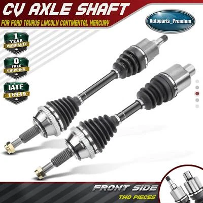 Conjunto de eje CV delantero de 2 piezas para Ford Taurus 1986-2004 Mercury Sable Lincoln Foto 1 de 4