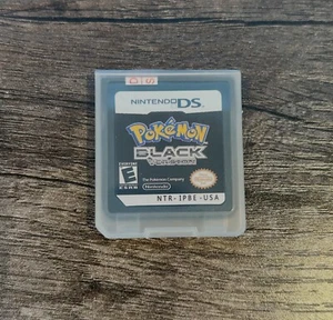 Pokemon Black Game Card (Nintendo DS, 2011) for DS/3DS/DSi US Mint - Picture 1 of 1