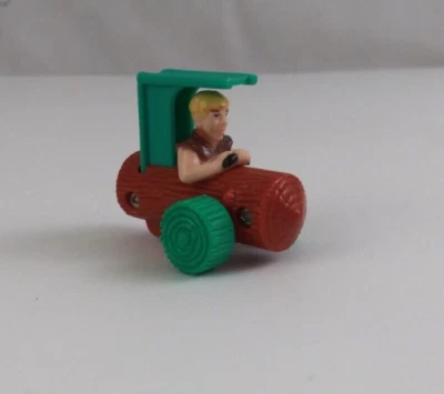 Juguete McDonald's de colección 1994 The Flintstones Barney Rubble In Car Foto 1 de 4