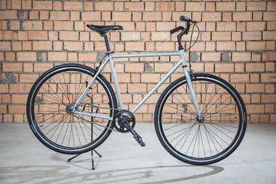 BICI BICICLETTA FISSA CITY BIKE BRUXELLES 28 SCATTO FISSO SINGLE SPEED VINTAGE - Bild 1 von 4