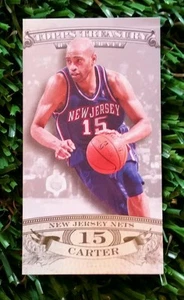 2008-09 TOPPS TREASURY VINCE CARTER RIP MINI #'D /25 RARE - Picture 1 of 2