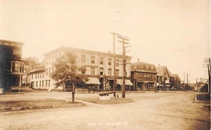 c.1915? RPPC Stores Main St. Orleans VT - Picture 1 of 2