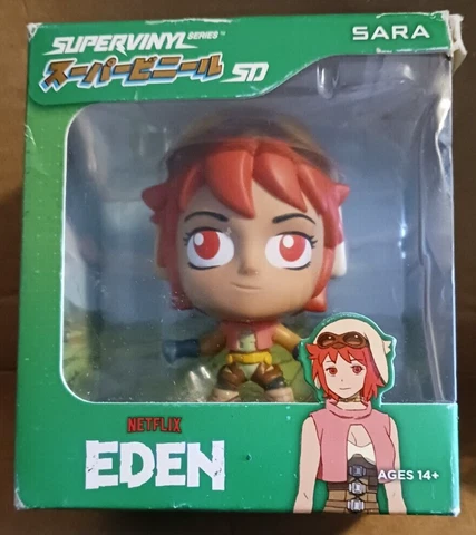 SARA 3" Collectable Vinyl Figure - Netflix's EDEN SuperVinyl Series Super 7 NEW Cover