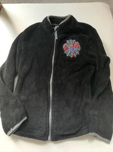 Disney Store Spider-Man Fleece Jacket Boys 7/8 - Picture 1 of 5