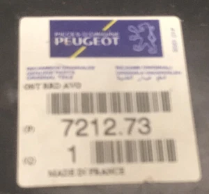 Peugeot Genuine Parts Genuine Parts - 721273 - Picture 1 of 2