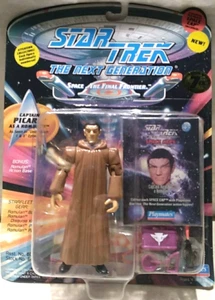1994 Star Trek Captain Picard as a Romulan Action Figure Space Cap Playmates - Picture 1 of 8