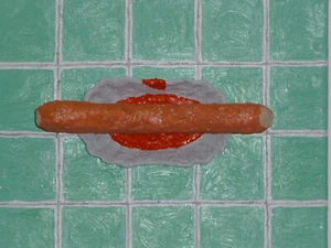 "Bockwurst 005" JaWiKo/Verschenkekunst - Bild 1 von 2