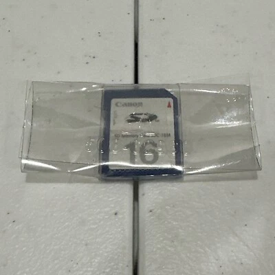 Canon SD 16MB New Memory Card Secure Digital Mob. Phone/Camera/Camcorder SDC-16M - Image 1 of 3