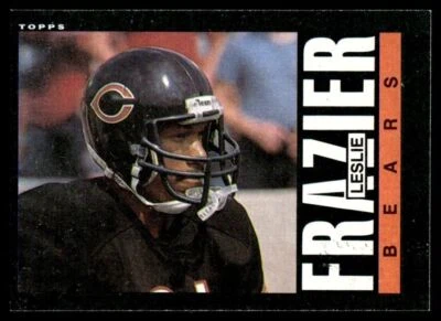 1985 Topps #27 Leslie Frazier - Chicago Bears - Image 1 of 2