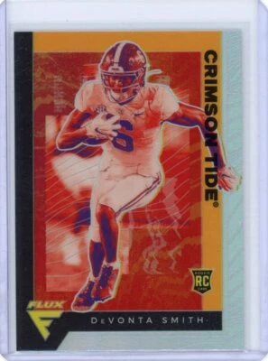 2021 Chronicles Draft Picks Devonta Smith Flux Silver Prizm Rookie RC - Image 1 of 2