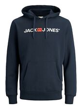 Jack & Jones Herren Kapuzen-Pullover Hoodie mit Logo Sweater S M L XL XXL