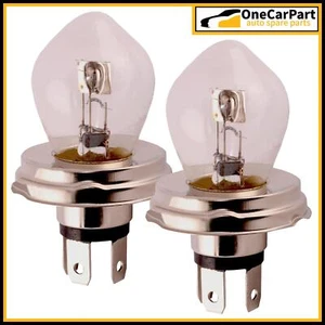Headlight Bulbs 2 x 410 R2 12v 45/40w P45T Car Headlamp RU410 - Picture 1 of 7