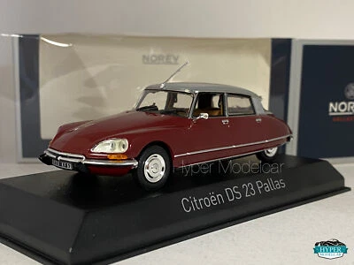 NOREV 1/43 CITROEN DS23 PALLAS 1973 GRENADE RED/SILVER ART.158078 - Immagine 1 di 2