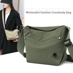 Large Capacity Nylon Crossbody Bag Versatile Messenger Bag for Women - Picture 1 of 18