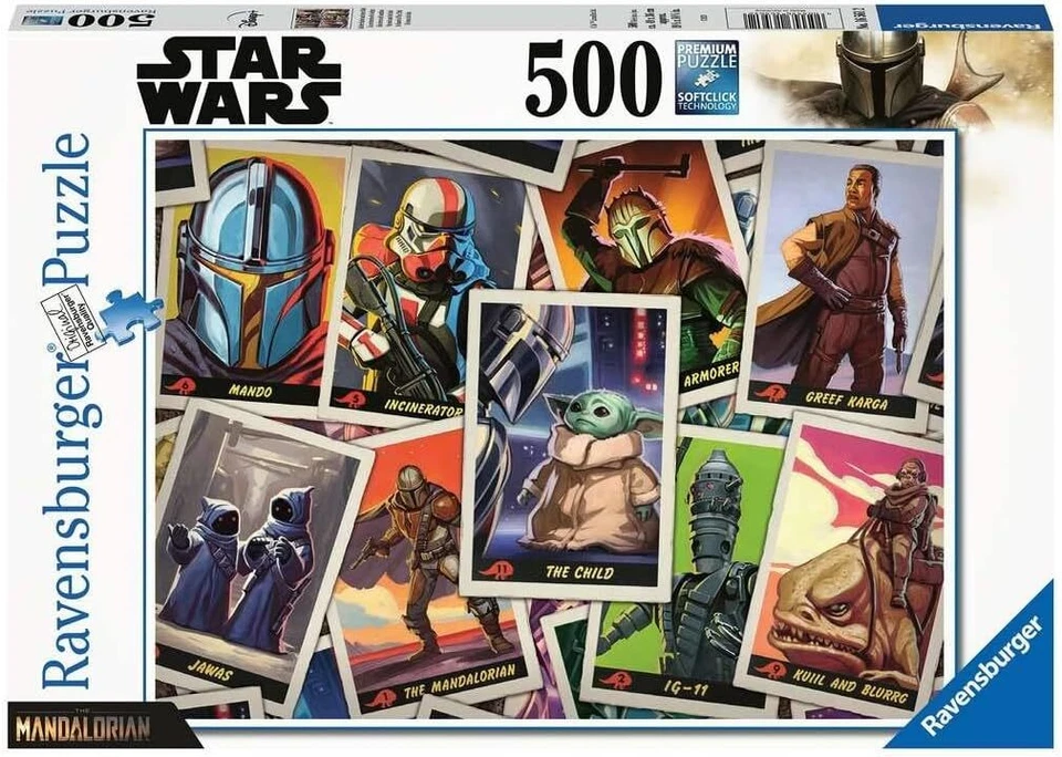 Ravensburger 16561 Disney Mandalorian Child 500 Pc. Jigsaw Puzzle