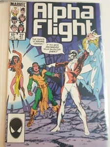 Alpha Flight #27 Marvel Comics Oct 1985 John Byrne Rare Vf+ - Picture 1 of 3