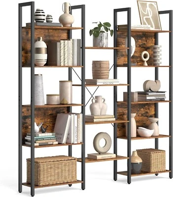 Libreria Scaffale Portaoggetti 14 Ripiani Struttura in Metallo 24 x 158 x 166cm - Immagine 1 di 4