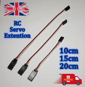 Cable de cable de plomo de radiocontrol servoextensión macho a hembra receptor conector Futaba JR - Imagen 1 de 10