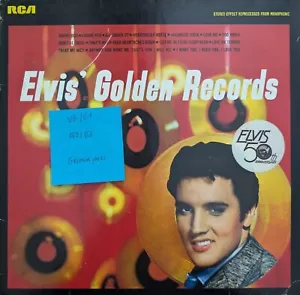 Elvis Presley Elvis’ Golden Records Vinyl Record VG/G+ NL81707 1958 - Picture 1 of 2