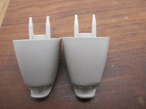 1996 - 2007 Ford Taurus Cream Tan Sun Visor Clips (2) Both Sides - Picture 1 of 4