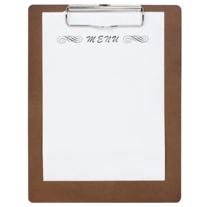 Wooden Menu Clipboard A4 330x240mm - Picture 1 of 4