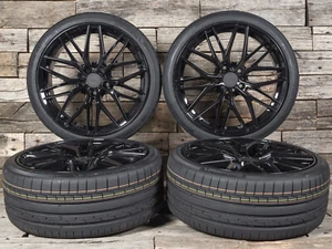 Sommerräder 19 Zoll RW01 für Mercedes V-Klasse W447 Schwarz inkl RDKS - Bild 1 von 10