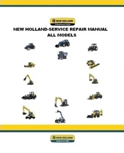 NEW HOLLAND-SERVICE REPAIR MANUAL-ALL MODELS - Picture 1 of 36