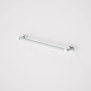 Caroma 600mm Cosmo Chrome Round Single Towel Rail 306128C SEND US AN OFFER!! - Picture 1 of 2