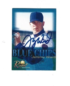 Autografi 2000 Royal Rookies Futures Blue Chips #7 Jeremy Ward - Foto 1 di 1