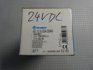 Finder Industrie-Relais 60.13.9.024.0040; 3CO-3PDT; 10A-250V - Bild 1 von 5