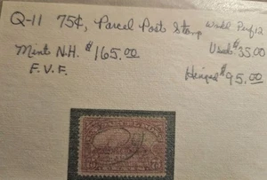 US Parcel Post Stamp Scott# Q11 Harvesting 1913 Used Lot A-1 - Picture 1 of 1